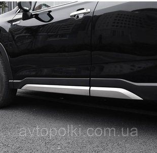 Subaru Forester молдинг на дверях (накладки на бічні двері) 2018-19 сталь Молдинг-SF19 фото