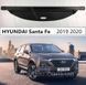 Топ шторка багажника Hyundai Santa Fe 2019 2020 2021 2022 2023 полка ролет накладка Santa Fe-19-23 фото 2