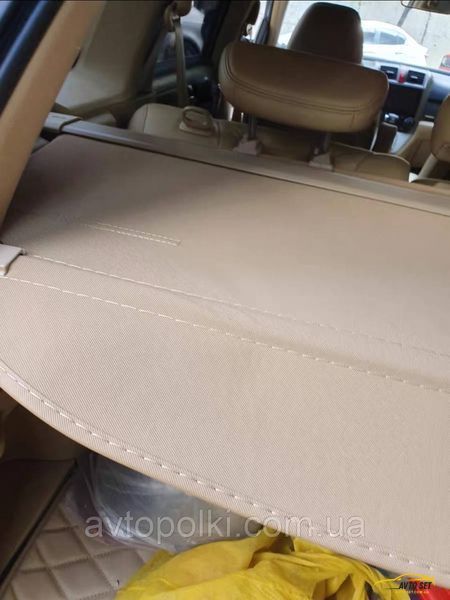 Бежевая шторка багажника Honda CRV CR-V (Хонда СРВ) 3 2007 2008 2009 2010 2011 84410SWA003ZA полка CRV-3 фото