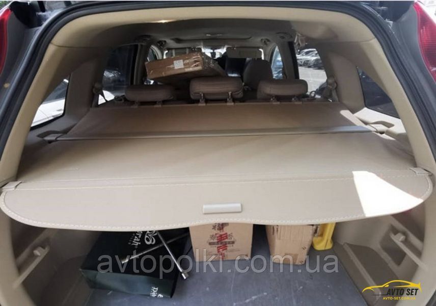 Бежевая шторка багажника Honda CRV CR-V (Хонда СРВ) 3 2007 2008 2009 2010 2011 84410SWA003ZA полка CRV-3 фото