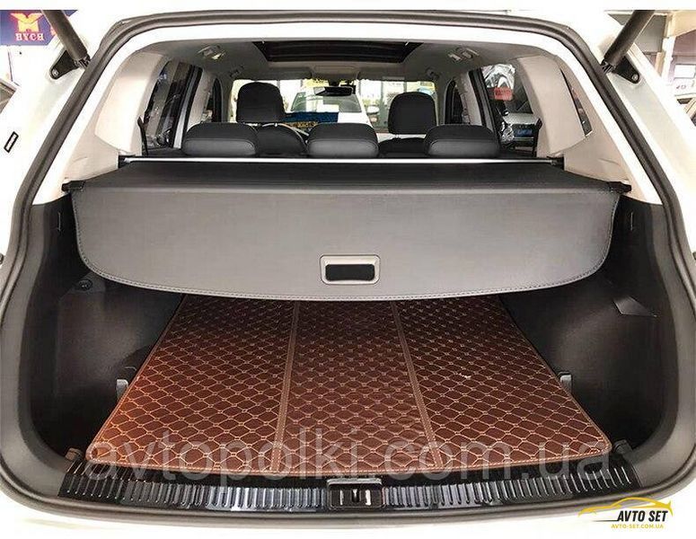 Шторка багажника Volkswagen Tiguan Allspace SEL 2017 2019 2020 2021 2022 2023 полка ролет Tiguan-Allspace SEL 15-24 фото