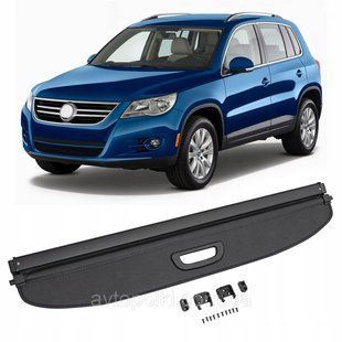 Шторка багажника Volkswagen Тігуан Tiguan 2010 2011 2012 2013 2014 2016 2017 полиця ролет Tiguan-Ш фото