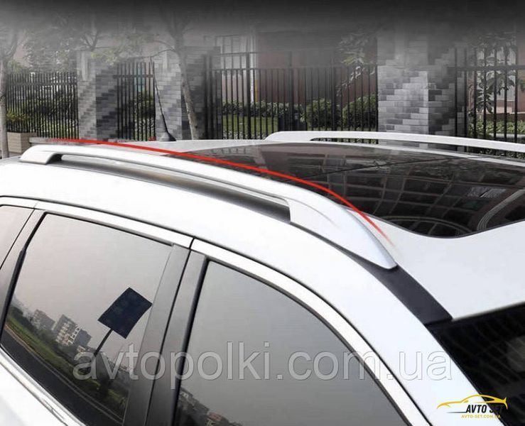 Новые рейлинги Nissan X-Trail T32 / Rogue 2014-2017-2020 дуги на крышу без перфорации R-Rogue-1 фото