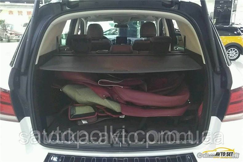 Шторка багажника Mercedes GLE W166 2015 2016 2017 2018 2019 полка ролет Mercedes GLE W166 фото