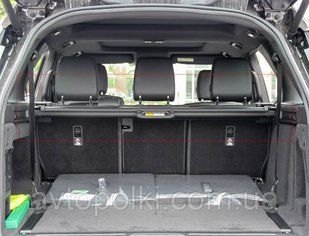 Оріг шторка багажника Land Rover Discovery 5 D5 2017 2018 2019 2020 2021 2022 полка ролет LandRover Discovery 5 O фото
