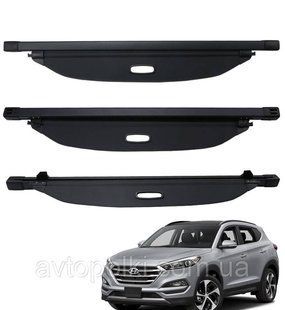 Шторка багажника Hyundai Tucson 2015 2016 2017 2018 2019 3 покоління полиця ролет полка Tucson 15-20 фото
